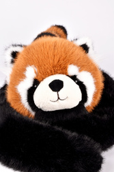 HISTOIRE D'OURS - obciążeniowa pluszowa panda ruda Podcoll, 50 cm, pomarańczowy
