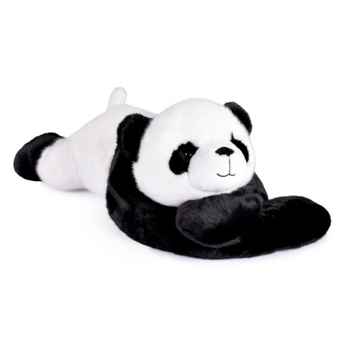 HISTOIRE D'OURS - obciążeniowa pluszowa panda Podcoll, 75 cm, czarno-biały
