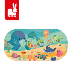 Puzzle do kąpieli Ocean 28 elementów 3+, Janod