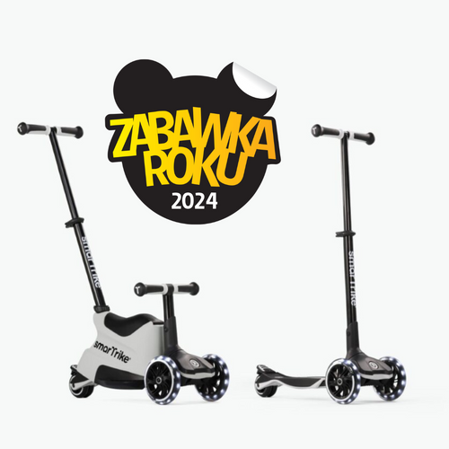 smarTrike - Hulajnoga 4w1 Xtend Scooter + Ride-on - Cool Grey [OUTLET]