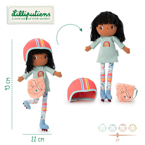 LILLIPUTIENS Lalka – skaterka Liza 2 lata+