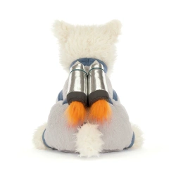 Jellycat - Terrier Kremowy Piesek Astronauta 23 cm