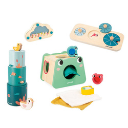 Janod - Zestaw zabawek edukacyjnych Box 12 m-cy