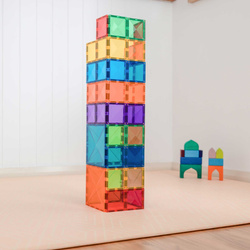 CONNETIX - Klocki magnetyczne Rainbow Square Pack - 42 el.