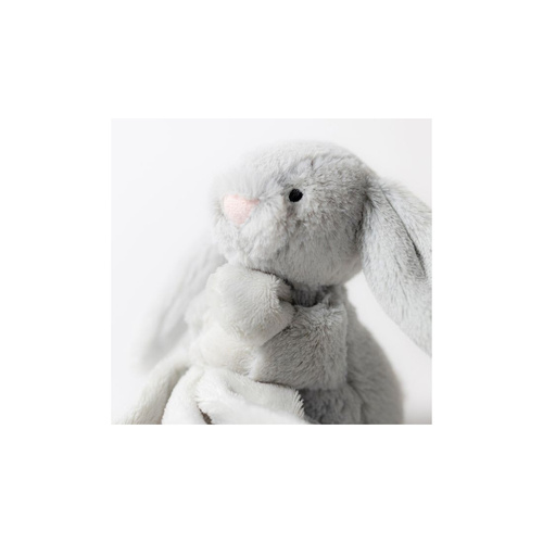 Jellycat - Króliczek Kocyk, Srebrny 70 cm