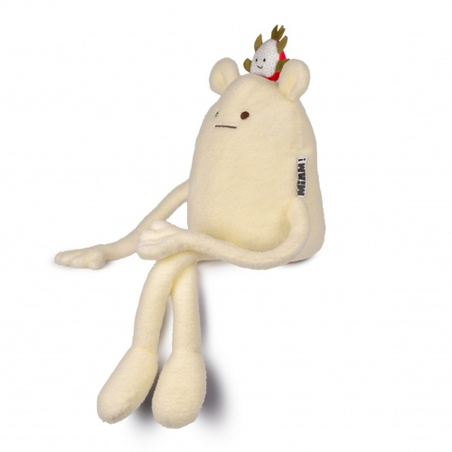 HISTOIRE D'OURS - MIAM! Smoczy Owoc No Name, 60 cm, biały