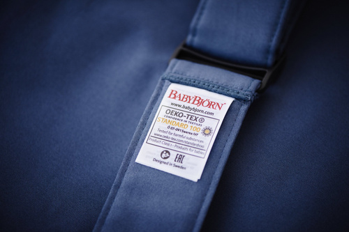 BABYBJORN MINI 3D Jersey – nosidełko, Jasny szary