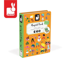 Janod – Magnetyczna układanka 4 pory roku Magnetibook kolekcja 2018