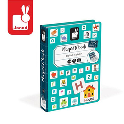 Janod – Magnetyczna układanka Alfabet Magnetibook kolekcja 2018