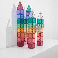 CONNETIX - Klocki magnetyczne Pastel Square Pack - 40 el.