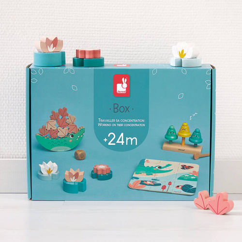 Janod - Zestaw zabawek edukacyjnych Box 24 m-cy