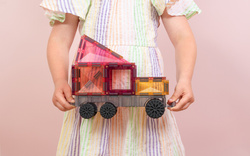 CONNETIX - Klocki magnetyczne Pastel Transport Pack - 50 el.